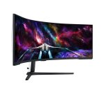 Samsung G95NC écran plat de PC 144,8 cm (57") 7680 x 2160 pixels Dual UHD LED Noir, Blanc
