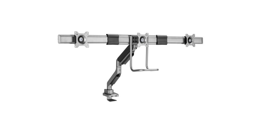 Equip 17"-27" Triple Monitor Desk Mount Bracket