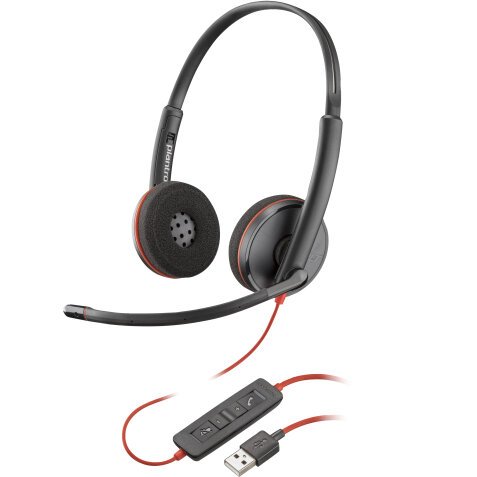 POLY Blackwire 3220 Stereo USB-A Headset
