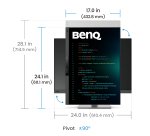 BenQ RD280UG computer monitor 71.6 cm (28.2") 3840 x 2560 pixels 4K Ultra HD Black