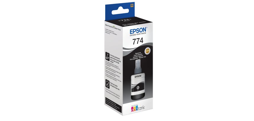 Epson 774 EcoTank inktfles zwart pigment