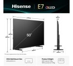 Hisense 50E79Q TV 127 cm (50") 4K Ultra HD Smart TV Wi-Fi Nero