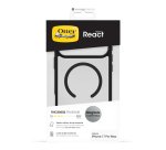 OtterBox React MagSafe Series para Apple iPhone 17 Pro Max, negro Crystal, transparente/negro