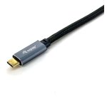 Equip 128359 Cavo USB 3.2 Gen 2 da C a C, M/M, 3,0 m, PD100W , 4K/60Hz, 10Gbps, nero