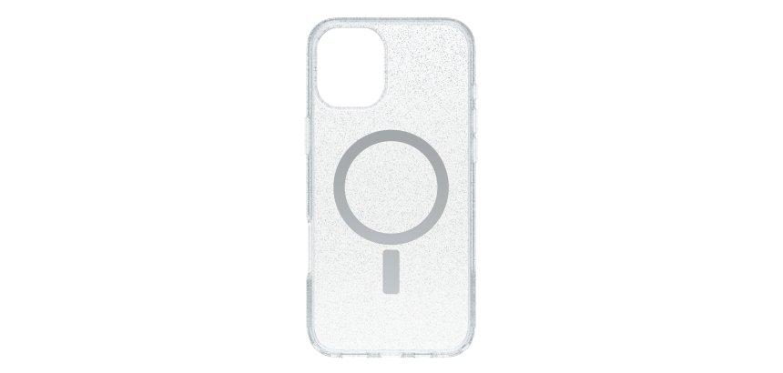 OtterBox Symmetry Series Clear pour MagSafe pour Apple iPhone 16 Plus, Stardust