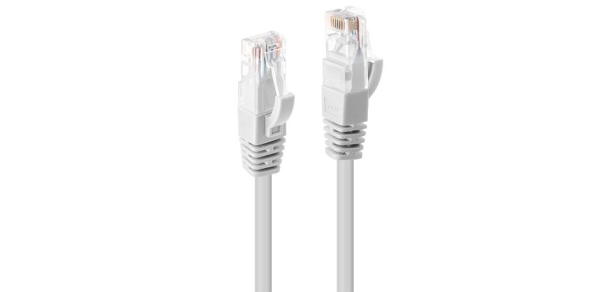 Cable de red Blanco 1 m Cat6 U/FTP (STP) Lindy 48092