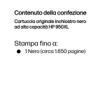 HP Cartuccia originale inchiostro nero ad alta capacità 950XL