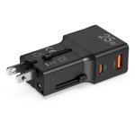 Celly MULTIPLUGSL25W Caricabatterie per dispositivi mobili Cuffie, Smartphone, Tablet Nero AC Ricarica rapida Interno