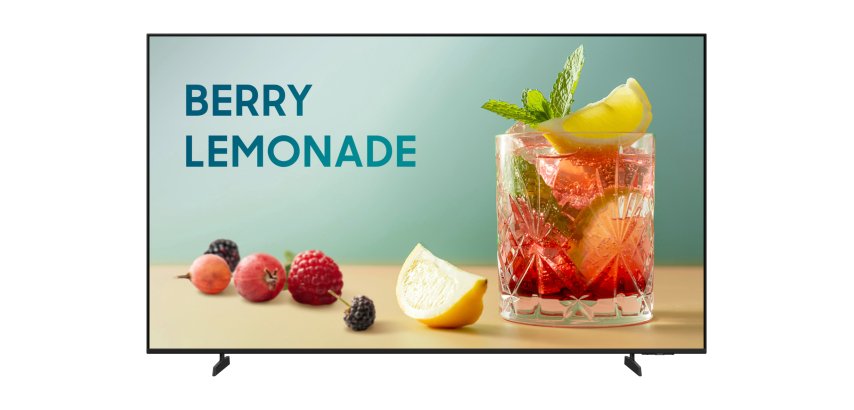 Samsung BE50FX-H Digital signage flat panel 127 cm (50") LED Wi-Fi 4K Ultra HD Black Built-in processor Tizen 16/7