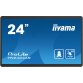 iiyama TW2424AS-B1 affichage de messages Écran plat de signalisation numérique 60,5 cm (23.8") Wifi 250 cd/m² 4K Ultra HD Noir Écran tactile Intégré dans le processeur Android 24/7