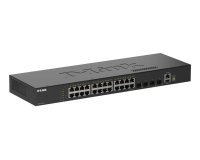 D-Link DGS-1530-28/E commutateur réseau Géré L2 Gigabit Ethernet (10/100/1000) Noir