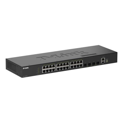 D-Link DGS-1530-28/E commutateur réseau Géré L2 Gigabit Ethernet (10/100/1000) Noir