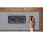 Logitech 920-012209 clavier Souris incluse Universel RF sans fil + Bluetooth AZERTY Français Graphite