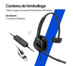 HP Poly Micro-casque filaire USB monaural Mission 415