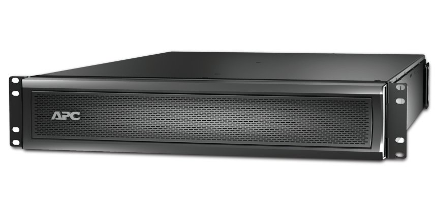 APC Smart-UPS X External Battery Pack, Rack/Tower 2U, 120Vdc, W/rail kit
