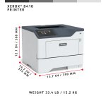 Xerox B410 A4 47ppm Duplex Printer PS3 PCL5e/6 2 Trays Total 650 Sheets