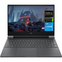 HP Victus Gaming 15-fa0085nf Intel® Core™ i5 i5-12450H Ordinateur portable 39,6 cm (15.6") Full HD 16 Go DDR4-SDRAM 512 Go SSD NVIDIA GeForce RTX 3050 Wi-Fi 6 (802.11ax) Windows 11 Home Noir