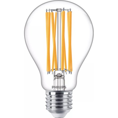 Philips Lampadina trasparente a filamento 150 W A67 E27