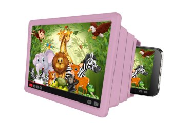 Celly KIDSMOVIEPK electrónica para niños Proyector para niños