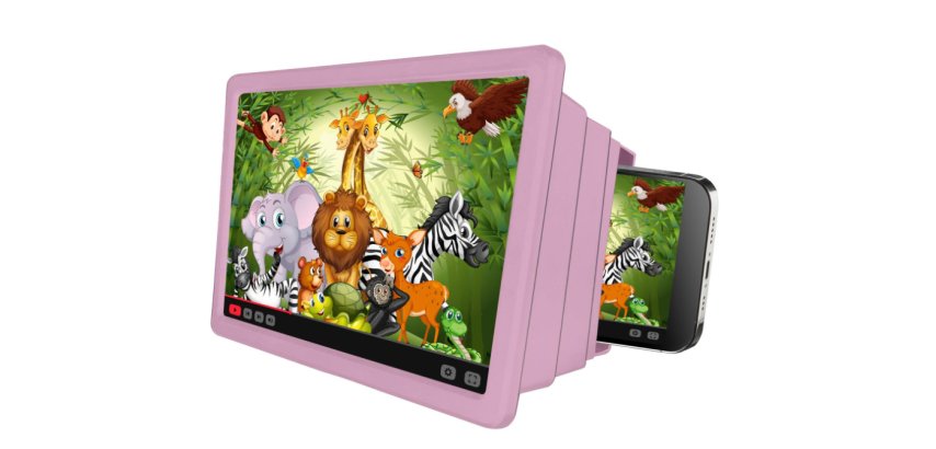 Celly KIDSMOVIEPK gioco elettronico per bambino Proiettore per bambini