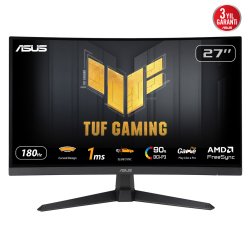 ASUS TUF Gaming VG27VQ3B pantalla para PC 68,6 cm (27") 1920 x 1080 Pixeles Full HD LCD Negro