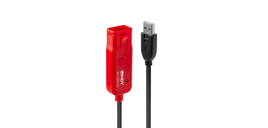 Lindy 42780 cavo USB USB 2.0 8 m USB A Nero