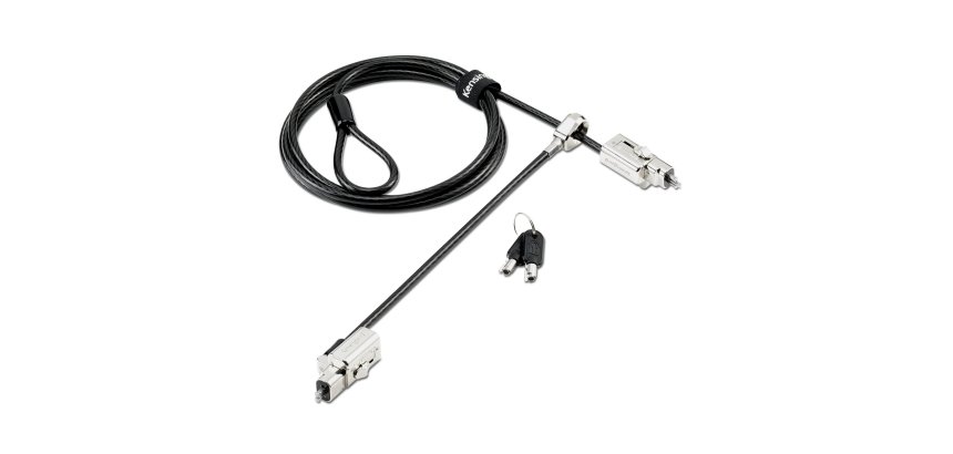 Kensington Universal 3-in-1 2.0 Keyed Dual Lock Head Laptop Lock