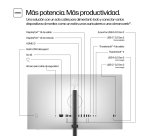 HP Monitor 4K Thunderbolt 4 Pro de la serie 7 de 27 pulgadas: 727pk