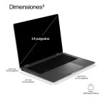 HP EliteBook X G2i 14 inch Notebook Next Gen AI PC Wolf Pro Security Edition Copilot+ PC Intel Core Ultra X7 358H Portátil 35,6 cm (14") WUXGA 32 GB LPDDR5x-SDRAM 512 GB SSD Wi-Fi 7 (802.11be) Windows 11 Pro Negro