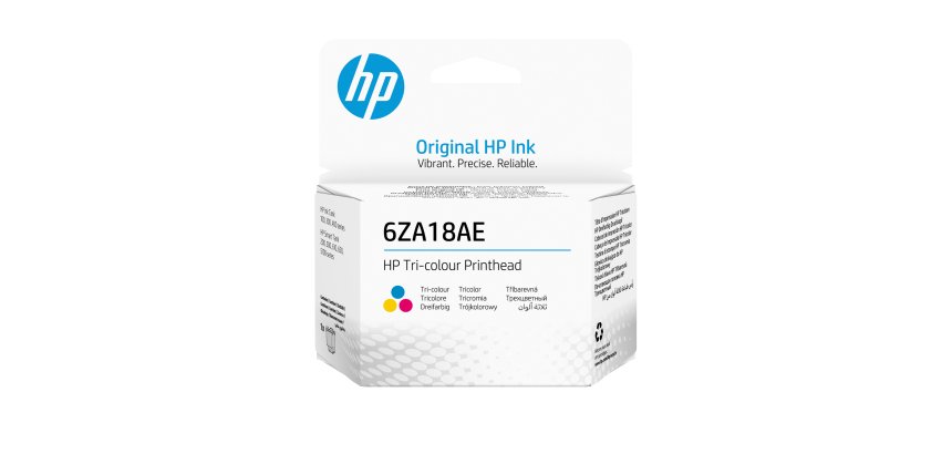 HP Tête d’impression 3 couleurs 6ZA18AE GT