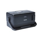 Brother PT-D800W stampante per etichette (CD) Trasferimento termico 360 x 360 DPI 60 mm/s Con cavo e senza cavo TZe Wi-Fi QWERTY
