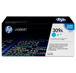 HP 309A Cyan Original LaserJet Toner Cartridge Cartouche de toner 1 pièce(s)