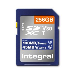 Carte SDXC 256Go 4K INSDX256G-100V30