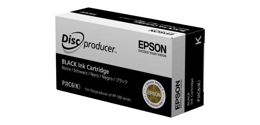 Epson Discproducer Ink PJIC7(K), Black (MOQ=10)