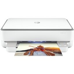 HP ENVY HP 6030e All-in-One printer, Kleur, Printer voor Thuis en thuiskantoor, Printen, kopiëren, scannen, Draadloos; HP+; Geschikt voor HP Instant Ink; Printen vanaf een telefoon of tablet