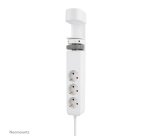 Neomounts DS22-840WH6 Multiprise de bureau avec pince et ports USB-C et USB-A - charge rapide