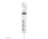 Neomounts DS22-840WH6 Multiprise de bureau avec pince et ports USB-C et USB-A - charge rapide