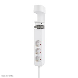 Neomounts DS22-840WH6 Multiprise de bureau avec pince et ports USB-C et USB-A - charge rapide