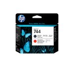 HP Tête d'impression DesignJet 744 noir mat/rouge chromatique