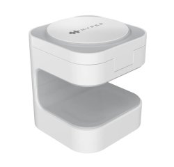 Targus HJ3320WHGL Caricabatterie per dispositivi mobili Cuffie, Smartphone, Orologio intelligente Bianco USB Carica wireless Ricarica rapida Interno