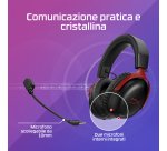 HyperX Cloud III S Wireless – Gaming Headset (Nero-Rosso)