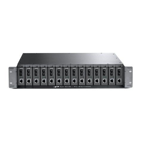 TP-Link TL-FC1420 châssis de réseaux 2U Noir