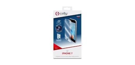 Celly GLASS800 protezione per lo schermo e il retro dei telefoni cellulari Protezione per schermo antiriflesso Apple 1 pz