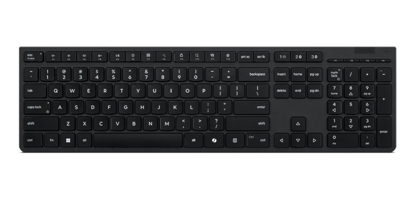 Lenovo 4Y41R64514 clavier maison/bureau RF sans fil + Bluetooth Français Gris