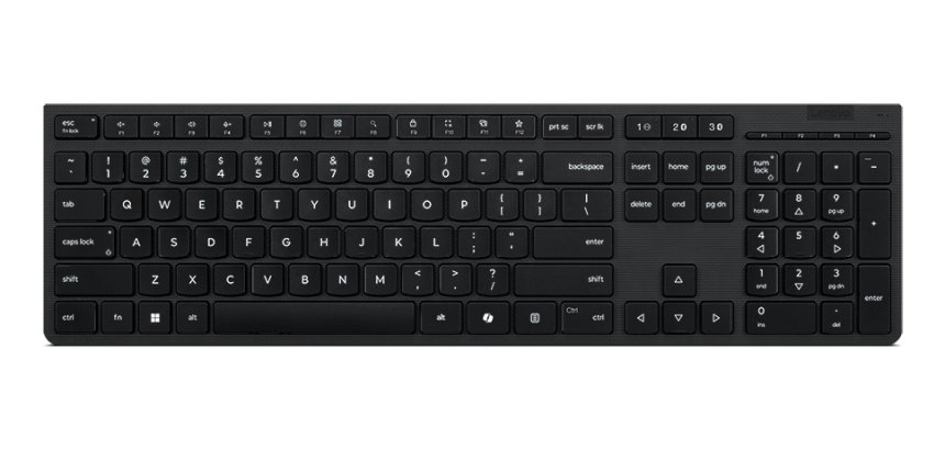 Lenovo 4Y41R64523 tastiera Casa/ufficio RF senza fili + Bluetooth Italiano Grigio