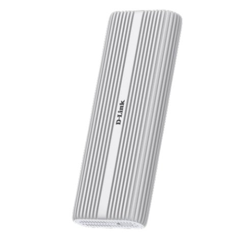 D-Link DSP-411 Boîtier de disques de stockage Enceinte ssd Aluminium M.2