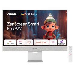 ASUS ZenScreen Smart Monitor MS27UC Monitor PC 68,6 cm (27") 3840 x 2160 Pixel 4K Ultra HD LCD Grigio