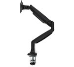 StarTech.com Desk Mount Monitor Arm - Heavy Duty Ergonomic VESA Monitor Arm - Single 32" (19.8lb/9kg) Display - Full Motion, Height Adjustable, Articulating - Aluminum - C-Clamp/Grommet- Black