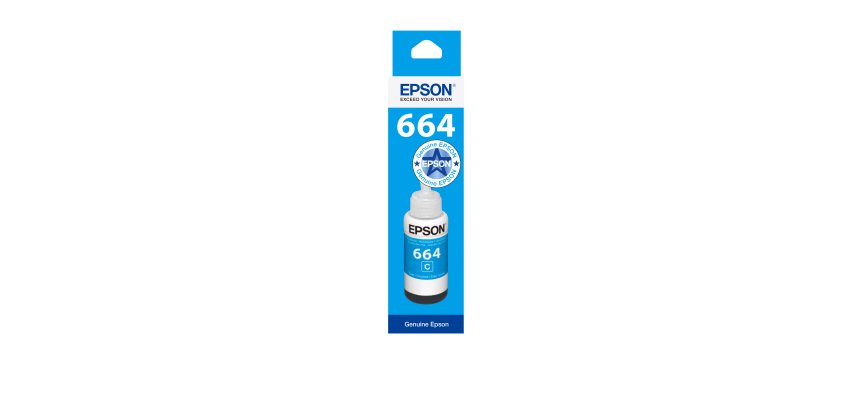 Epson 664 EcoTank Cyan Ink Bottle