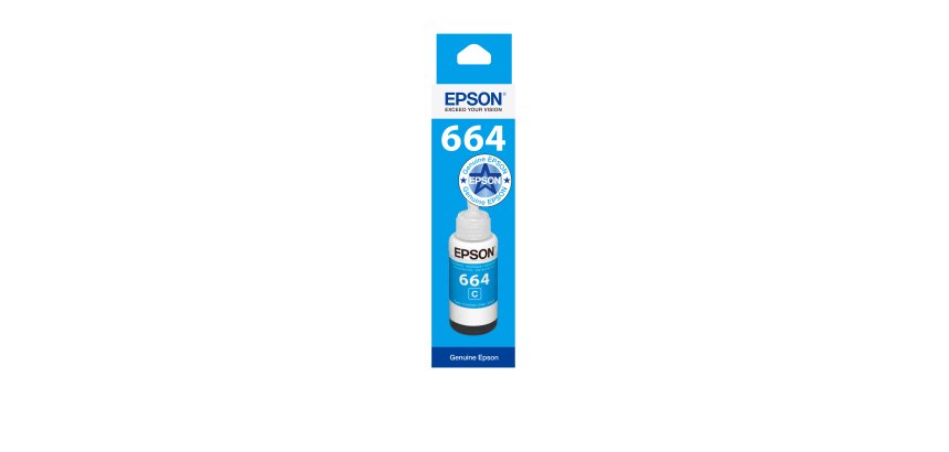 Epson 664 EcoTank Cyan Ink Bottle